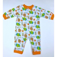 純棉男裝連身衣 - 森林動物